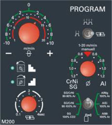 WEGA 500 M200 PROGRAM Панель управления WEGA 500 M200 PROGRAM Панель управления