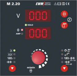 EWM Saturn M 2.20 Панель управления