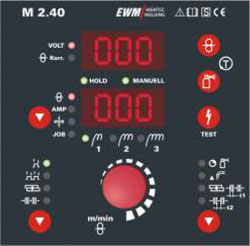 EWM Saturn M 2.40 Панель управления