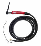 Горелка TIG 17F 140A (35%), M12x1, 8m, гибкая-с упр. разъёмами 2-3-5pin