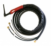 Горелка TIG SUPER TS 18 320A (100%), M12x1, газ 1/4G, вода 3/8G, с упр. разъёмами 2-3-5pin, 4m